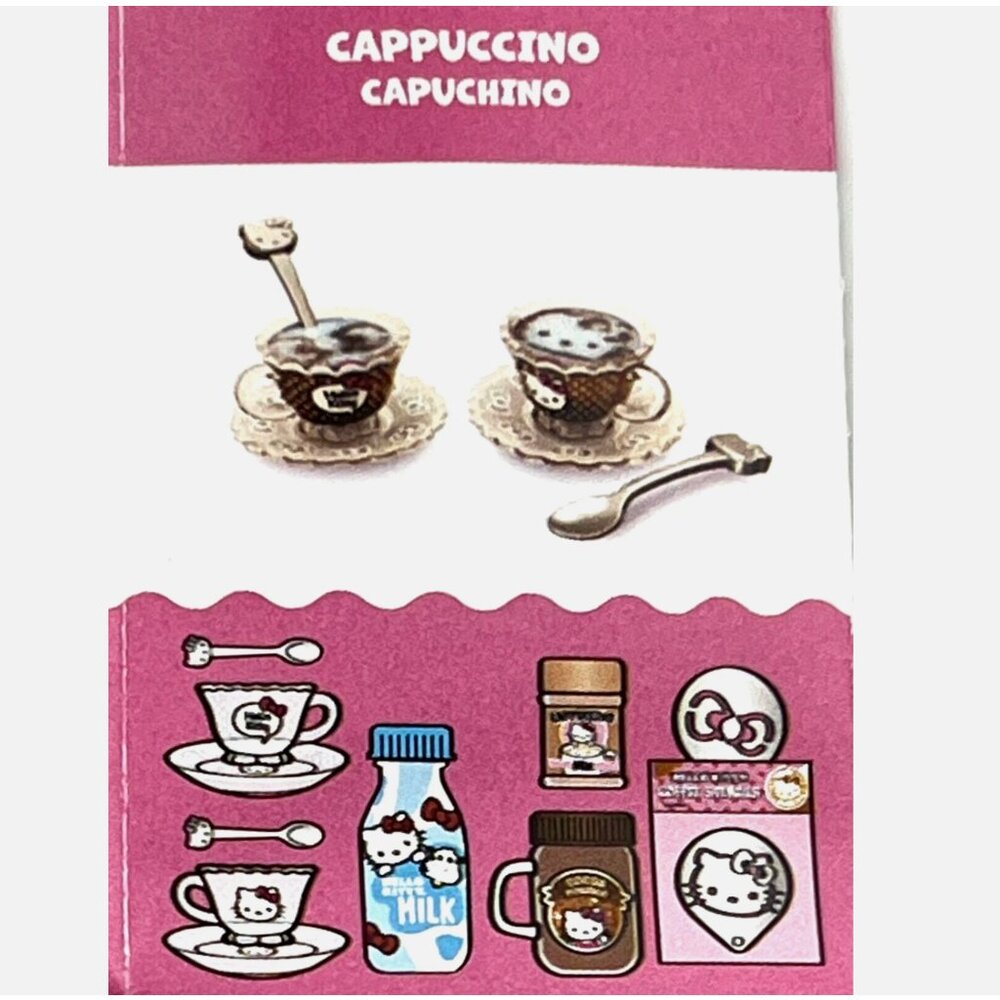 NEW MGA Miniverse Make It Mini Food Hello Kitty Series 1 Cappuccino